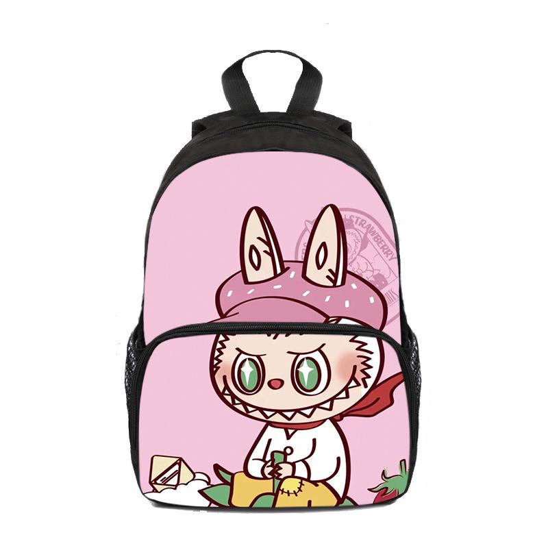School Bag Elementary School Students Front Bag Cartoon Large Capacity Backpack Boys Fashion Backpack  5414