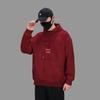Shawn Yue Fleece-Lined Hoodie: Men's Hong Kong Style, Autumn/Winter, Trendy Brand, Large Size, Versatile Shirt