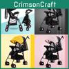Stijlvolle En Comfortabele Kinderwagen Met Verstelbare Rugleuningposities Voor Kinderen