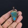 Sea Sediment Copper Electroformed Pendant, Handmade Gemstone Pendant Jewelry, Gifts For Wife Brand New Pendant