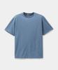 Kueo Low-Cut Cotton Slub T-Shirt (Airy Blue)