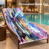 Zelda Custom Name Beach Towel Large Soft Towel for Indoor Bathroom Outdoor Beach
