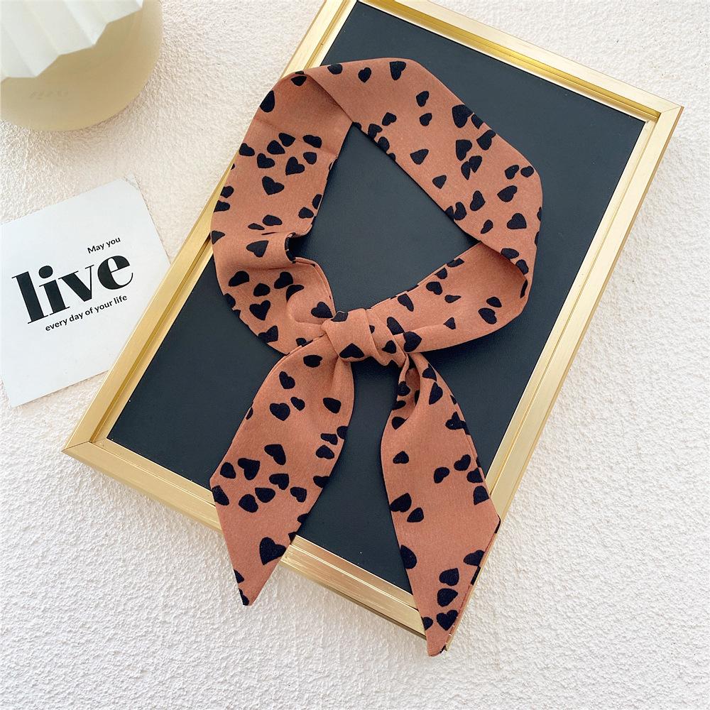 New Scarves Silk Scarves Women'S Spring And Autumn Season Long Decorative Professional Scarves Summer Thin Styles Paired With Shirts Stylish