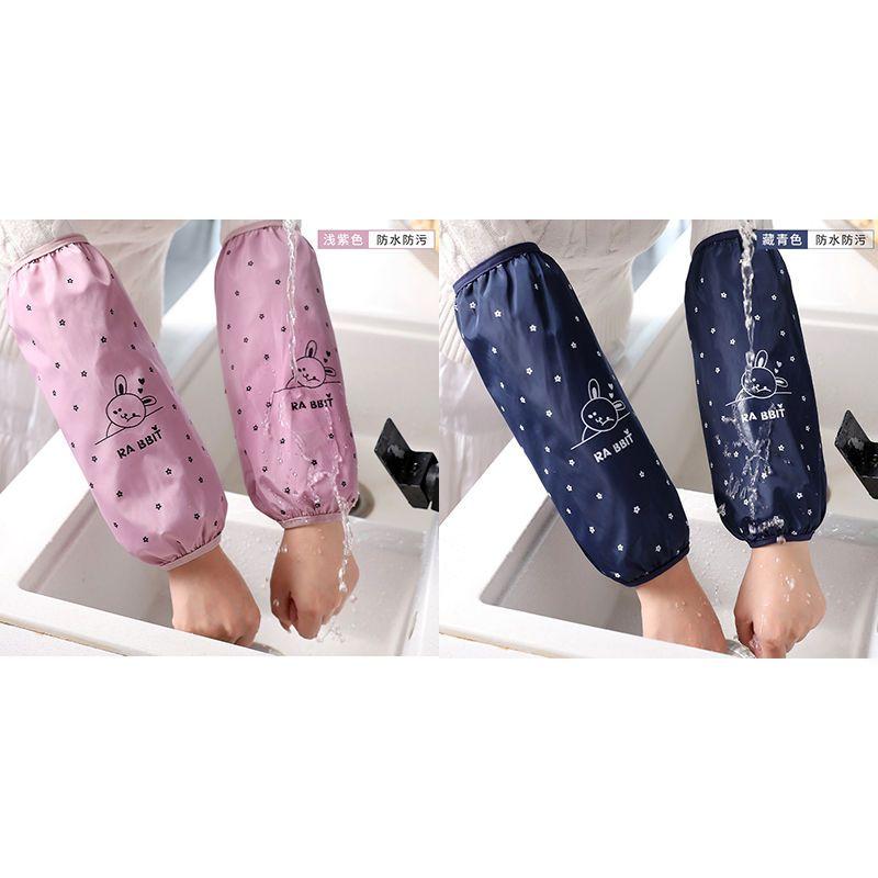 Extended Dishwashing Sleeve, Widened Adult Men's and Women's Waterproof Sleeve, Kitchen and Restaurant Oil Resistant Sleeve Protection