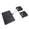 Dual Solar Fan Kit 12V 10W Monocrystalline Silicon Easy To Use Solar Panel Powered Fan for RV Car Boat