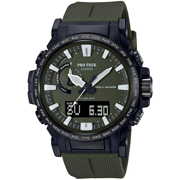 

[Product eligible for free wrapping] Domestic genuine product CASIO PRO TREK Casio Pro Trek Climber Line Biomass Plastic Green Men s Watch