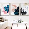 3Pcs Fashionable Leaf Pattern Canvas Wall Art Painting Printed Picture Home Office Decor