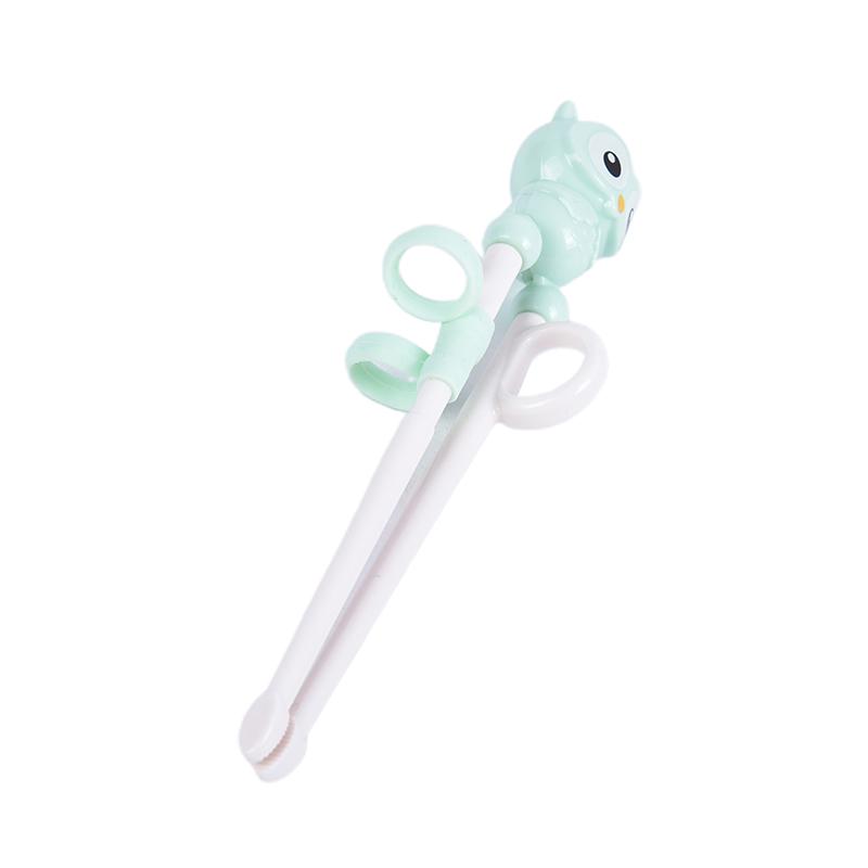 

1 пара тряпичных детенышей, обучающие палочки для еды, детские китайские палочки для еды зелёный