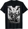 NEW LIMITED Creepy Manga Biblical Angel Scary Eyes Horror Halloween T-Shirt