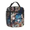 Sally Face Sal Fisher SF Insulated Lunch Tote Bag for Outdoor Game Gothic Reusable Thermal Cooler Spacious Food Bag
