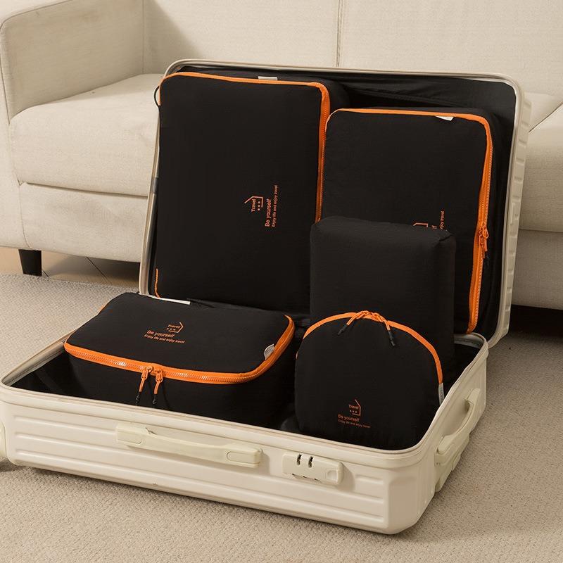 Large Capacity Travel Organizer Bags Terylene Suitcase Packing Cubes Dustproof Shoe Underwear Cosmetic Storage Bags