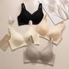 Full cup bra large size thin cup fat mm bra comfortable collection breast upper support adjustment type no steel ring