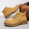 Men Shoes Male Moto Shoes Genuine Leather Men Boots Outdoor Casual Shoes For Men Platform Boots Ankle Boots High Quality