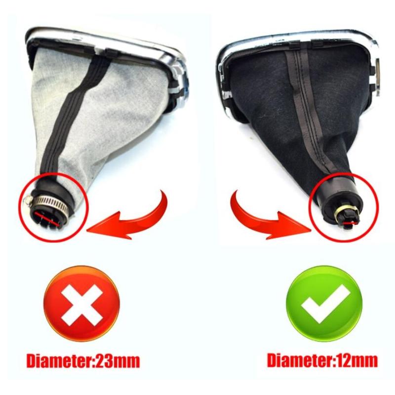 5/6-Gang Schalthebelknauf Schalthebel Schalthebelmanschette Stiefel PU-Leder Für Volkswagen VW 2003-2008 Golf 4 IV