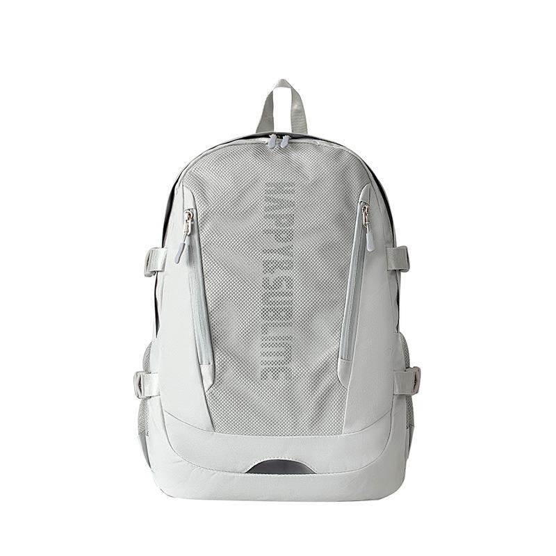 Reflective letters Simple neutral large-capacity student schoolbag High sense Japanese junior high school student backpack