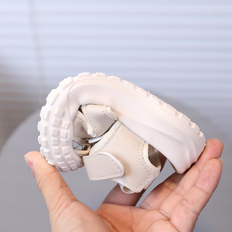 Boys Girls Sandals Toes Capped Hollowed-out Kids Sports Shoes Casual Mesh Breathable 2025 Summer Children Beach Shoes Non-slip