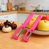 Dual-Function Stainless Steel Peeler for Apples, Potatoes, and Water Chestnuts