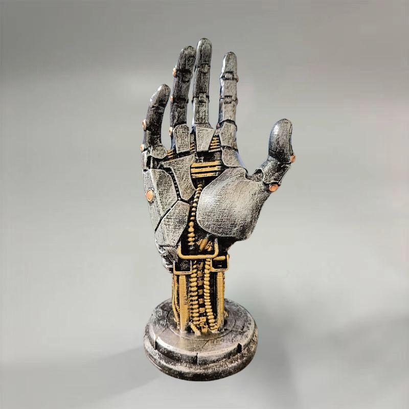 Cyberpunk Mech Hand Controller Holder - Gaming Desk Organizer for Gaming Gear XBOX & Switch