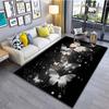 Fantasy Butterfly Printed Carpet for Living Room Bedroom Bedside Bathroom Floor Mat Area Rugged Sofa Mat Home Decor Large Size