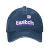 Casual Hats Hip Hop Hat Twitch Cotton Baseball Cap Custom Adjustable Trucker Hat for Unisex  WoUnisex