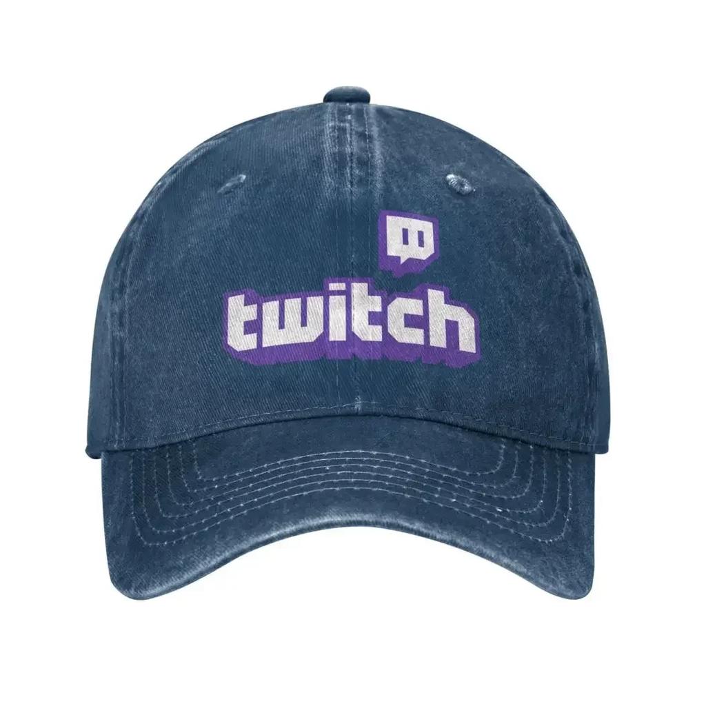 Casual Hats Hip Hop Hat Twitch Cotton Baseball Cap Custom Adjustable Trucker Hat for Unisex WoUnisex
