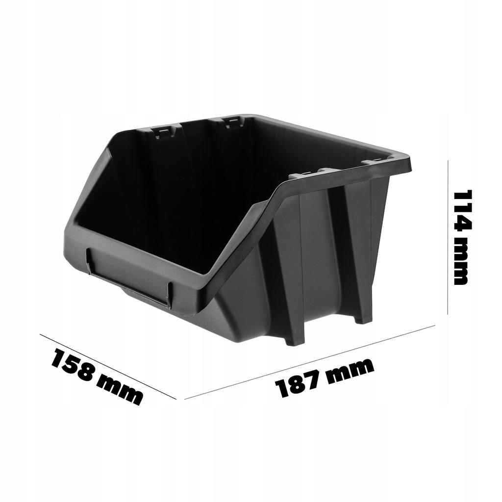 KADAX Recipiente Caixa Armazenamento Oficina 187x158mm
