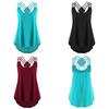 Premium Quality Ladies' Bandages Sleeveless Vest Top High Low Tank For Effortless Style