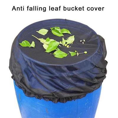 14Pcs Mesh Covers Rain Barrel Netting Screen Drawstring Design Wide Application Outdoor Bucket Fine Mesh Protective Covers