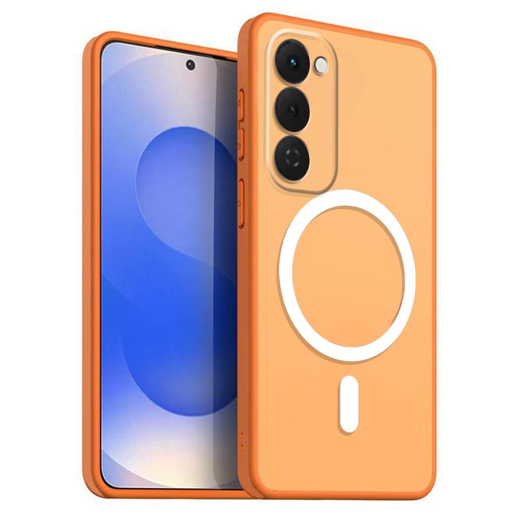 Magnetic Iron Ring Phone Case for TECNO SPARK 40 Pro+ Matte Soft TPU Shockproof Cover