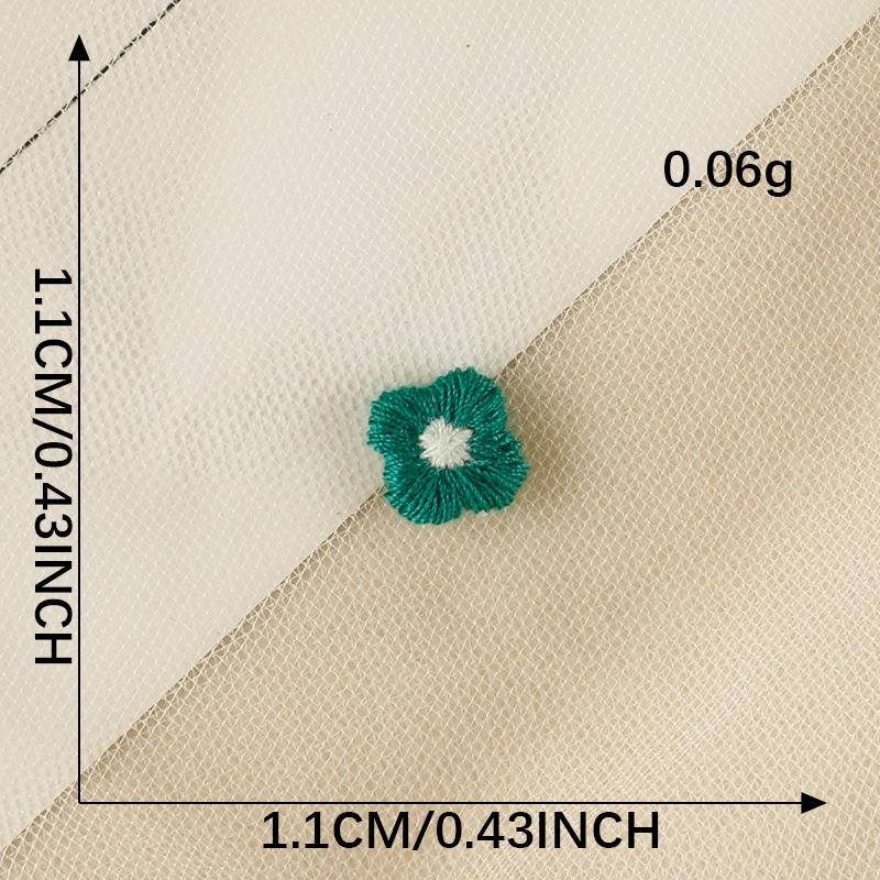 Computer Embroidery Label Hair Accessories Accessories Cherry Lace Embroidery Stickers Diy Patches Clothing Accessories Cloth Labels Cloth Stickers