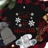 Y2k Shirt Christmas Let It Snow Merry Christmas T-shirts WHITE Tshirts Oversized T Shirt Vintage Streetwear Summer Y2k Tops Tees