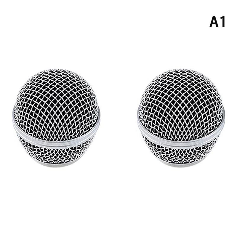 

Replacement Metal Microphone Grille Replacing Professional Party Mic Head Part Accessories For Shure Beta58A Wireless Microphone