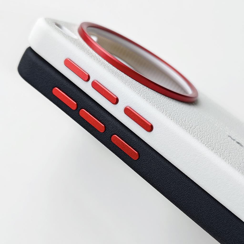 Applicable to vivox111ultra mobile phone case, simple 111s splicing plain leather x111pro anti-drop 111pro hard case