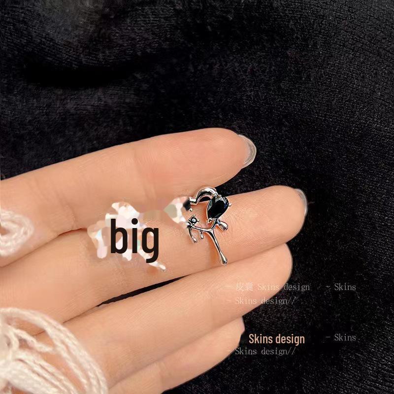 Bowknot Flower Earrings 2025: Trendy, Niche, High-End Luxury, Simple Design for Women