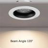 Dimmable AC90V-260V 5W9W12W18W24W30W40W LED Downlights Epistar Chip COB Recessed Ceiling Lamps Spot Lights For Home Illumination