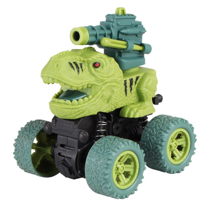 1Pcs Children'S Toy Car Simulated Animals Dinosaur Toys Pull Back Friction Cars Mini Truck Car Toy For Kids Boys Girls Gifts