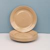 ZISIZ Rice Husk Disposable Tableware Set