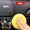 NEWMulti-Purpose Car Restoration Wax - Interior Trim & Dashboard Shine Gel, Tire Gloss, Leather & Sofa Care - Enhances Black Col