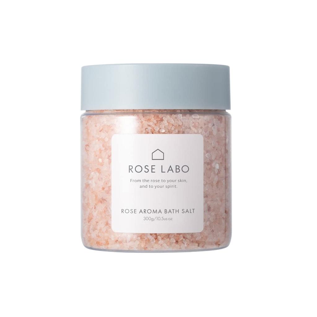 ROSE LABO Rose Aroma Bath Salts 15 Rock Salt for and Cold Relief Bath Gift (300g, Servings) - Dryness, Moisturizing, - Additive-Free Products,