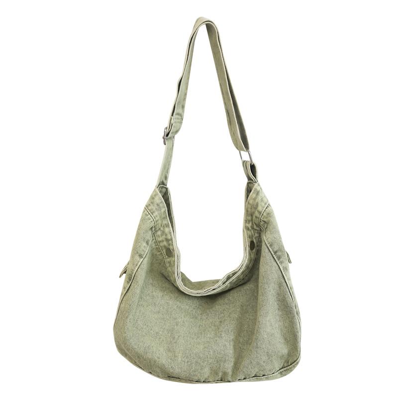 Canvas Bag Women's Denim Crossbody Bag Shoulder Bag Women's Bag