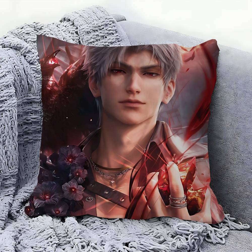 ANIME Qin C-Che Pillow Anime Pillow Sofa Bed Head Pillow Cover Cushion Cover 45x45 Cm Fashion
