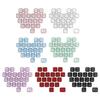 21Piece PC Blank Heart Keycap MOA Profile 1U 1.25U Supplements Gaming Keycap DIY Key Button Keyboards