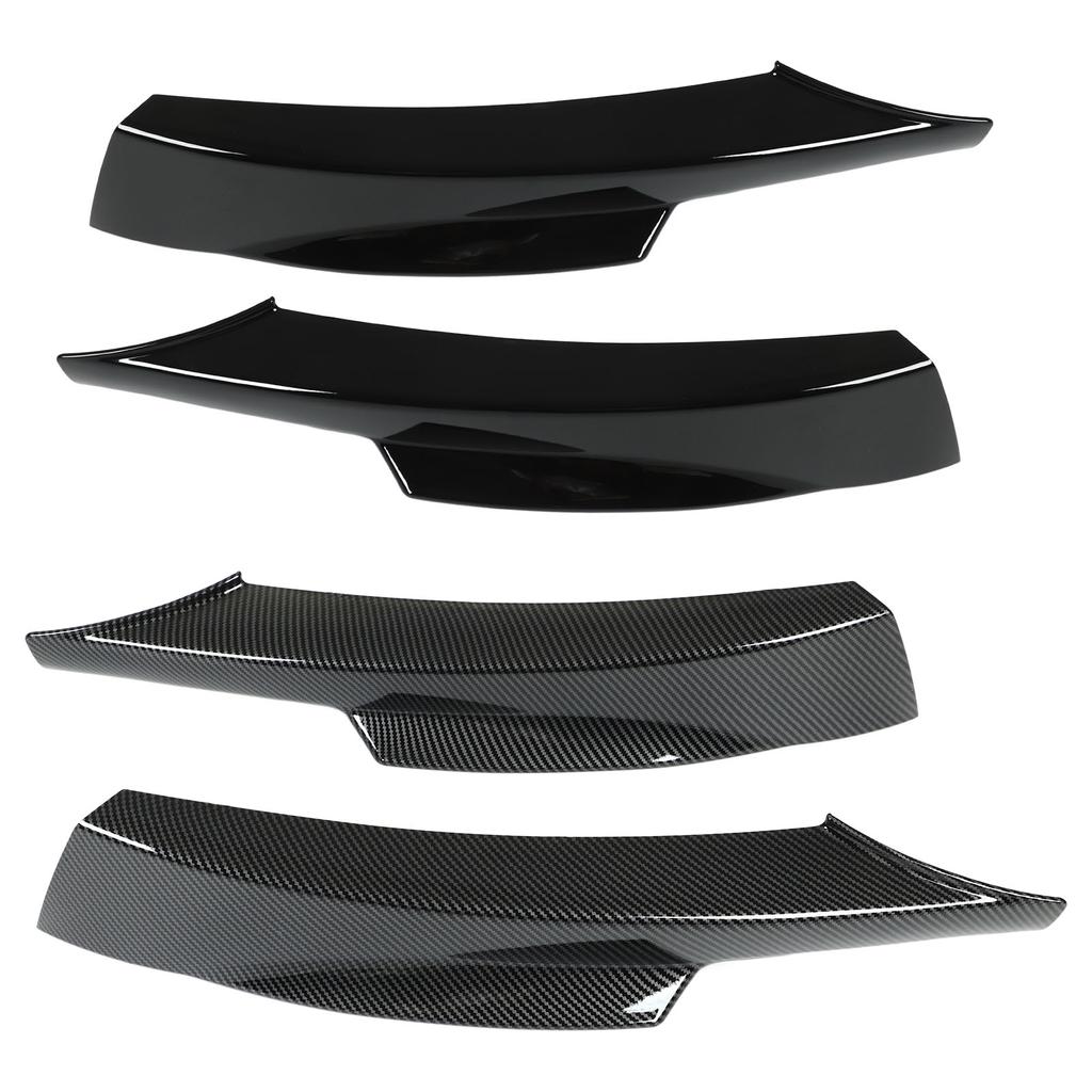 Car Front Bumper Lips Bumper Corner Spoiler Splitters Lower Bumper Protector for E90 M Sport LCI Sedan 2009‑2012 Car Accessories