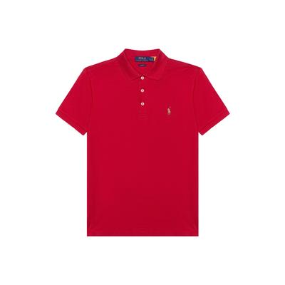 Polo Colore Unico Logo Ricamato Bottoni Casual Manica Corta Polo Uomo top Bordo MNPOKNI1N820726-600