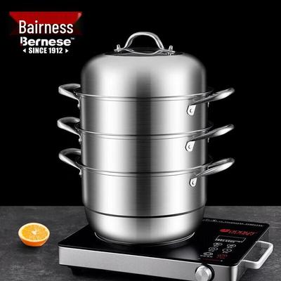 Boernice BENS-278 Fideburg 28cm Double-Layer Steamer