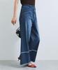Fringe Flare Denim Blue S [BIS] (45)