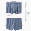 Langsha Men's Plus Size Cotton Boxer Briefs