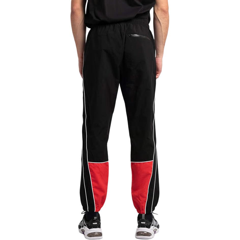 Puma X Karl Lagerfeld Color Block Mid-Rise Drawstring Casual Pants Men bottoms 595681-01