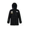 Versatile Mid-Length Hooded Down Jacket Women Outerwear Deep-Black A11W446924FBK