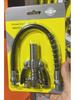 Double-Handle Stainless Steel High-Pressure Grease Gun Nozzle with Explosion-Proof Hose and Flat Oil Injection